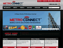Tablet Screenshot of metroconnectwireless.com